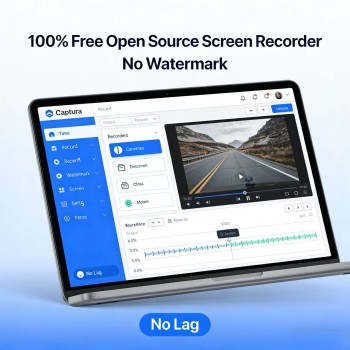 Captura - Lightweight Open Source Screen Recorder | No Watermark, No Lag | Lifetime Free | For Windows