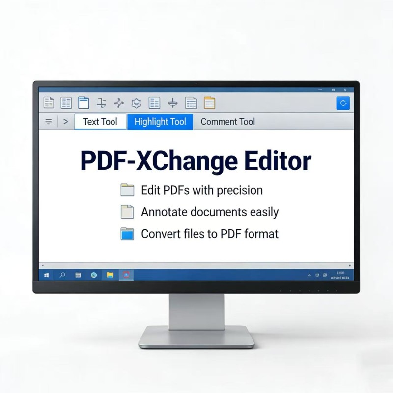 Lightweight Fast All-in-One PDF Editor | Edit Text, OCR, Annotate, Sign, Merge | Lifetime License | For Windows