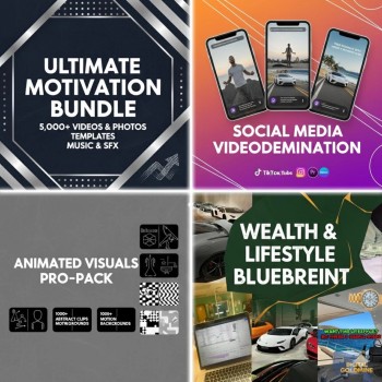 130000 Videos Bundle: Satisfying, Luxury, Animated AI, Motivational, Funny, Cat, Gym Instagram Reels, YouTube Shorts, TikTok