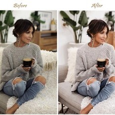 80 Natural LIGHTROOM Presets, Spring Outdoor Preset, Creamy Preset, Bohemian Preset, Warm Light Filter, Mobile Preset, Bright Desktop Preset