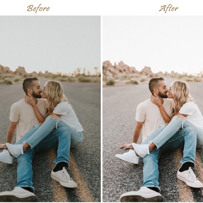 80 Natural LIGHTROOM Presets, Spring Outdoor Preset, Creamy Preset, Bohemian Preset, Warm Light Filter, Mobile Preset, Bright Desktop Preset