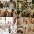 80 Natural LIGHTROOM Presets, Spring Outdoor Preset, Creamy Preset, Bohemian Preset, Warm Light Filter, Mobile Preset, Bright Desktop Preset