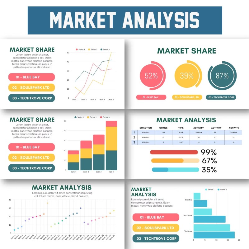 PowerPoint Template Bundle Fully Editable Templates | Infographics PowerPoint Templates | Presentation Template | PPTX Infographics