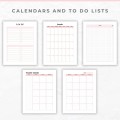 Printable Monthly Budget Planner: Bill Tracker, Savings & Debt (PDF Download)