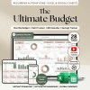 Ultimate Annual Budget Spreadsheet Excel Google Sheets Budget Template Monthly Budget Tracker Financial Planner Bill Tracker Debt Tracker